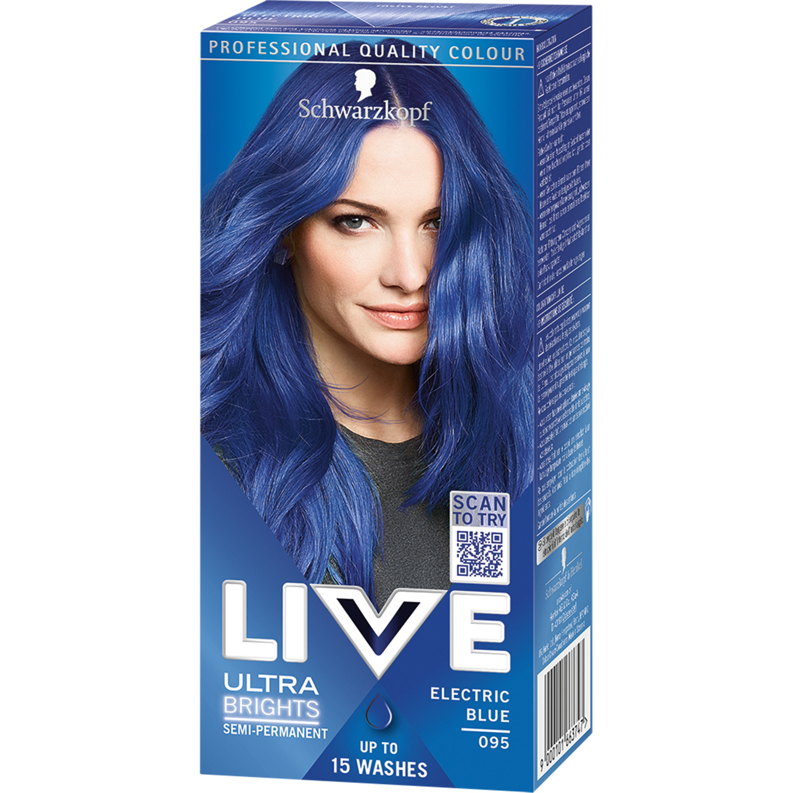 Schwarzkopf Live Ultra Brights Electric Blue 095
