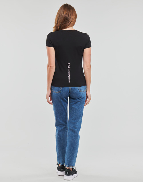 Emporio Armani EA7 - 8NTT66 - Noir / Logo Irisé Arc En Ciel