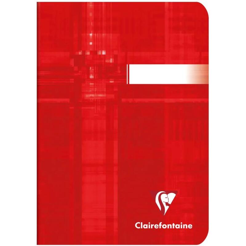 Carnet piqué 10,5x14,8cm 96 pages petits carreaux - Assortis