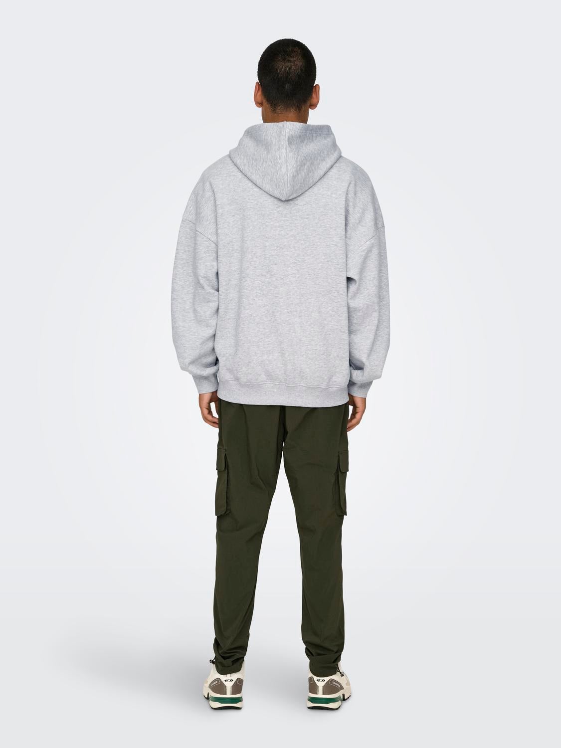 ONSTURNER Sweatshirt Light Grey Melange