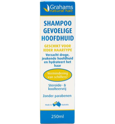 Grahams Shampoo gevoelige hoofdhuid (250 ml)