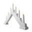 Klassisk adventslysestake LED 30 cm