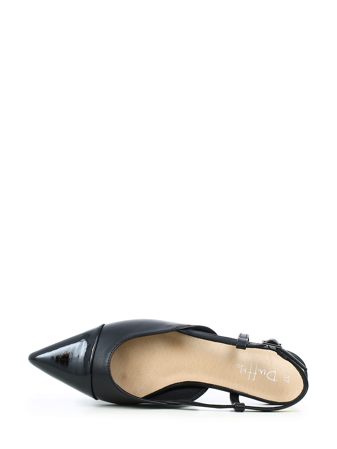 Duffy Fano Slingback Ballerina Black