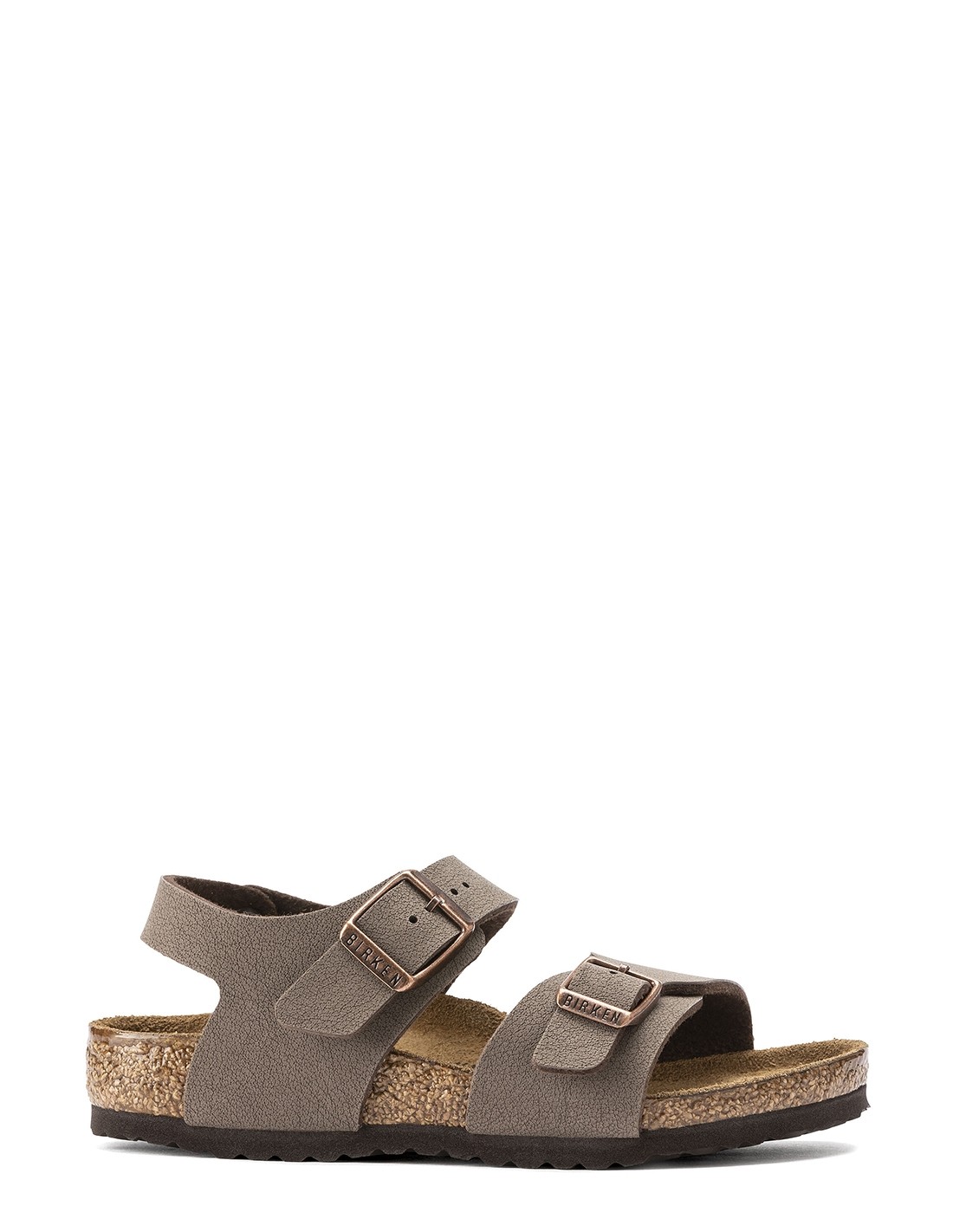 birkenstock sandales enfant new york cuir mocha marron