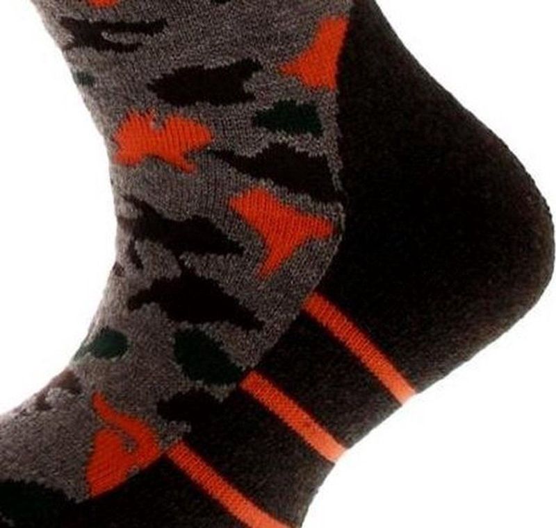 Sinner - Camo - Skisokken - Grijs - Polyamide - 2 Paar