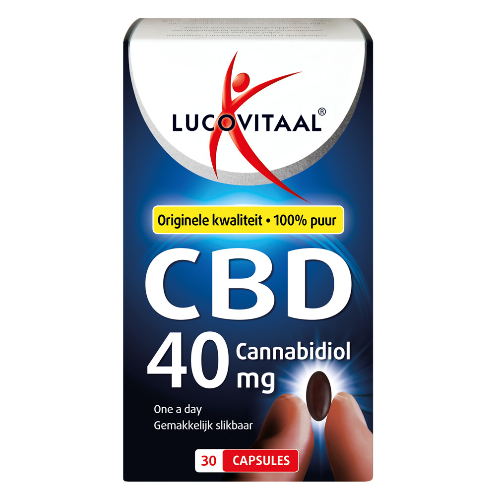 Lucovitaal CBD 40 mg capsules30 capsules