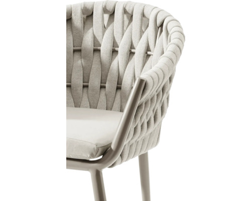 Tuinfauteuil Destiny MOLINO 61 x 59 x 81 cm beige crème