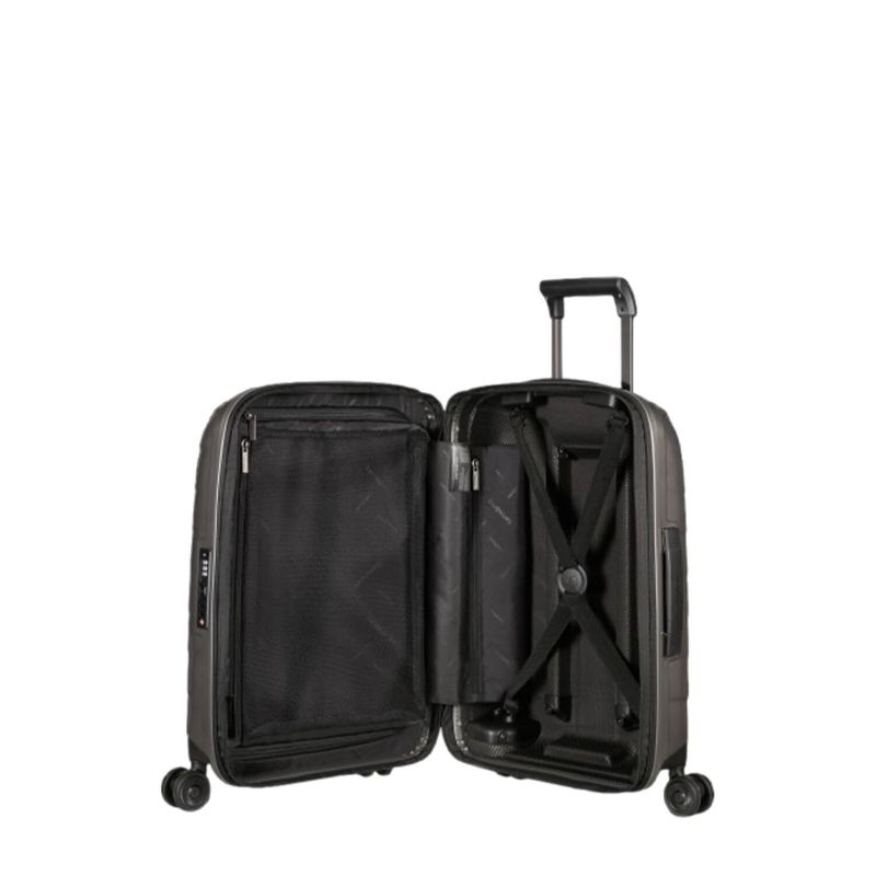 Valise cabine rigide extensible Attrix 55 cm Dune