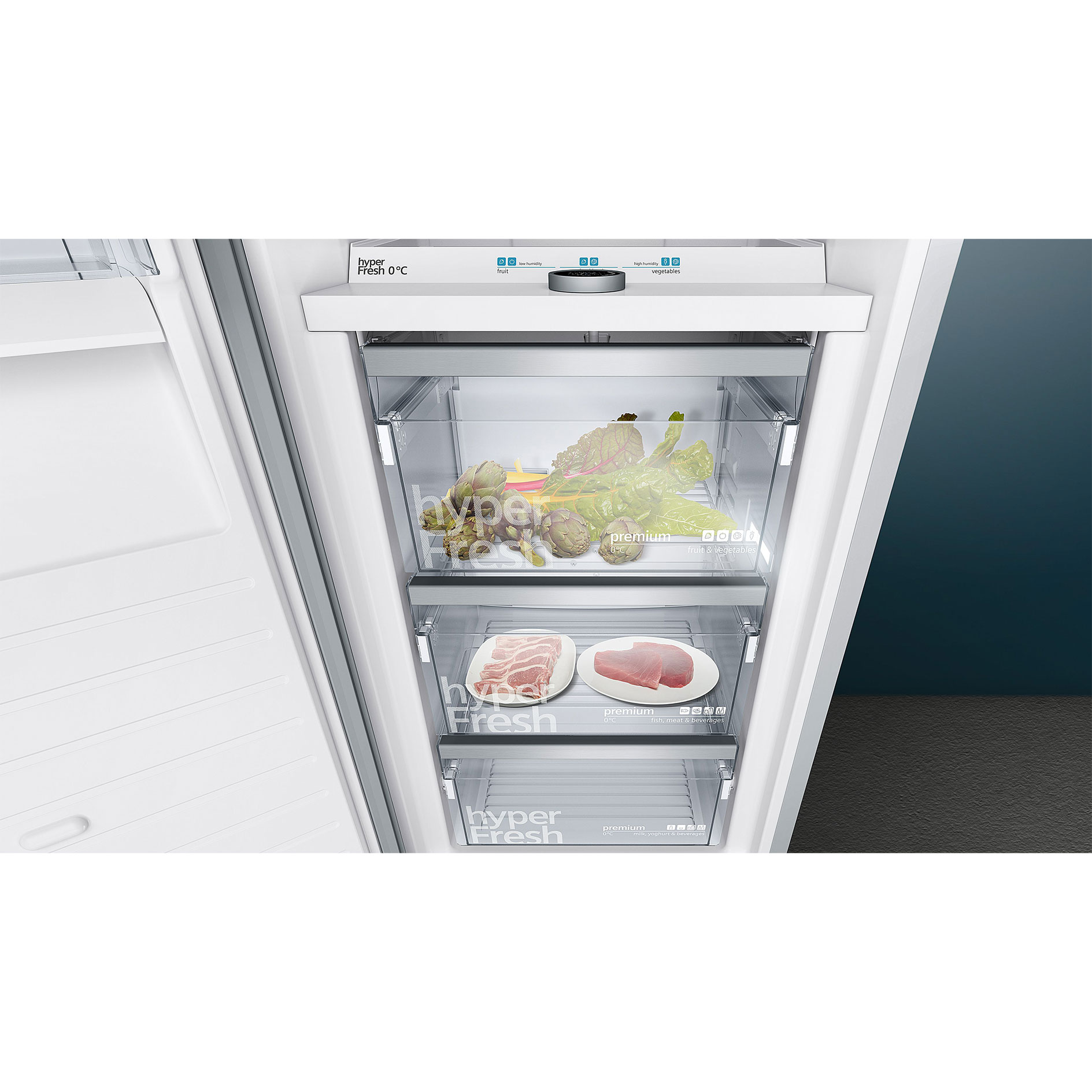 SIEMENS Kühlschrank KS36FPIDP - silber - D