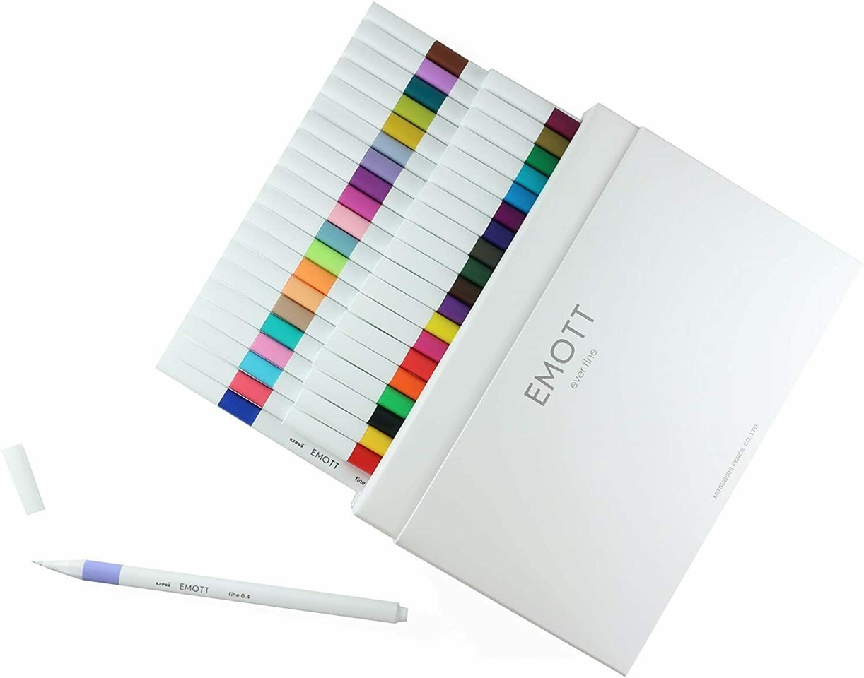Uni - Emott Fineliner - 40 stk