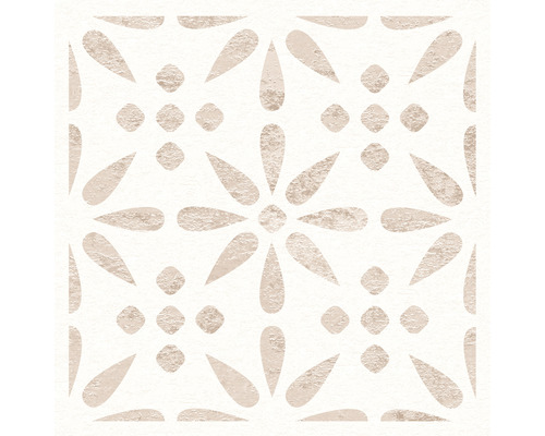 Zelfklevende wandtegels, vintage bloemen, 30,5x30,5cm, 6 stuks.