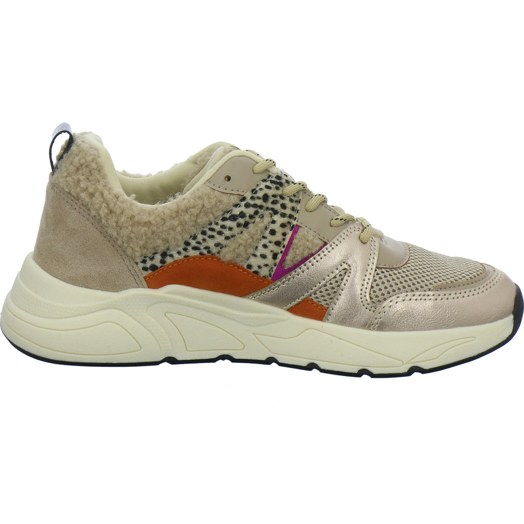 Poelman Sneaker Damen Beige-kombi