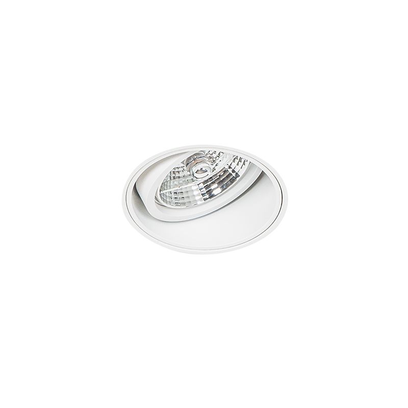 Moderne inbouwspot wit trimless - Impact 70