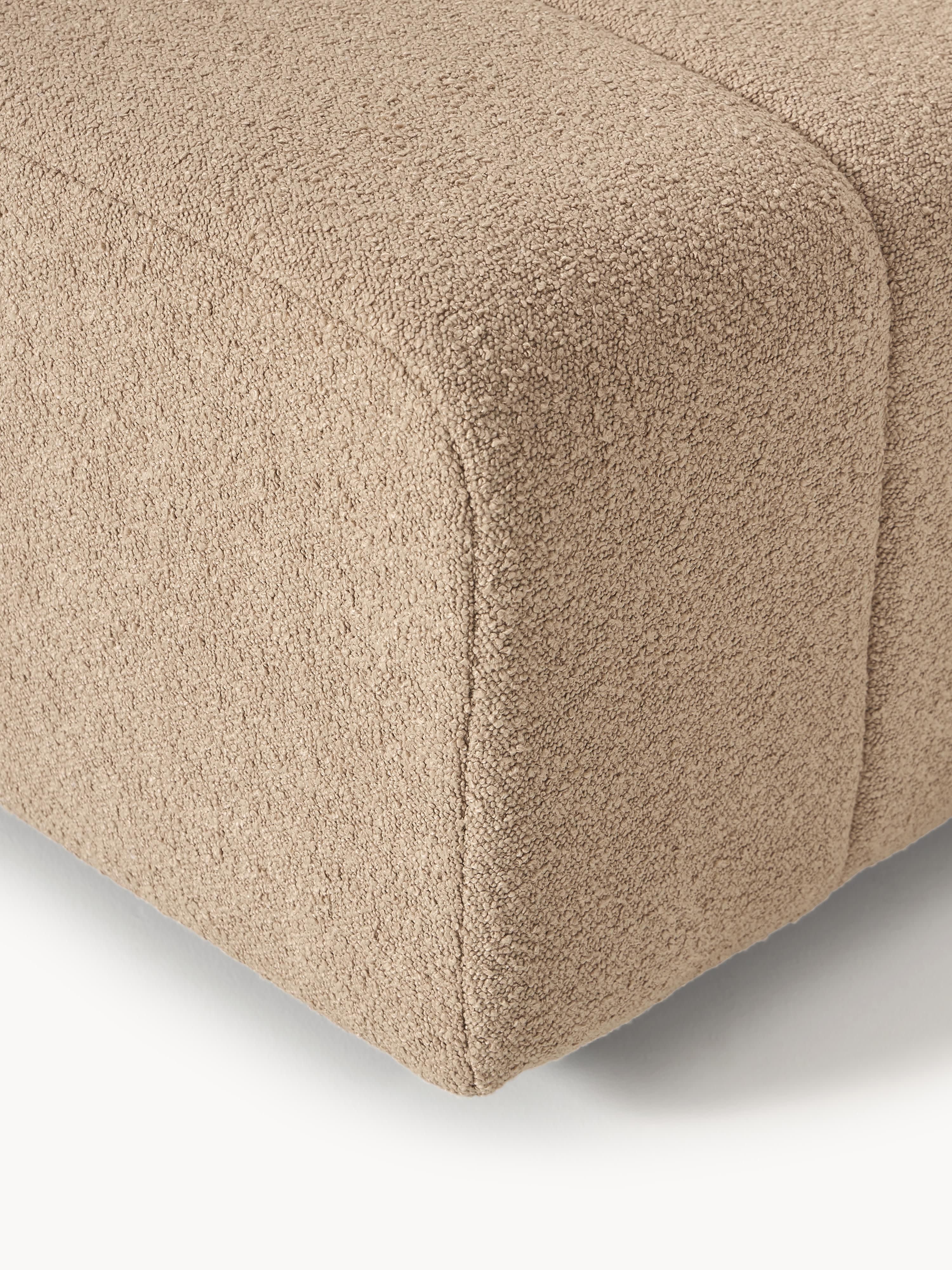 Bouclé hoekmodule Lena