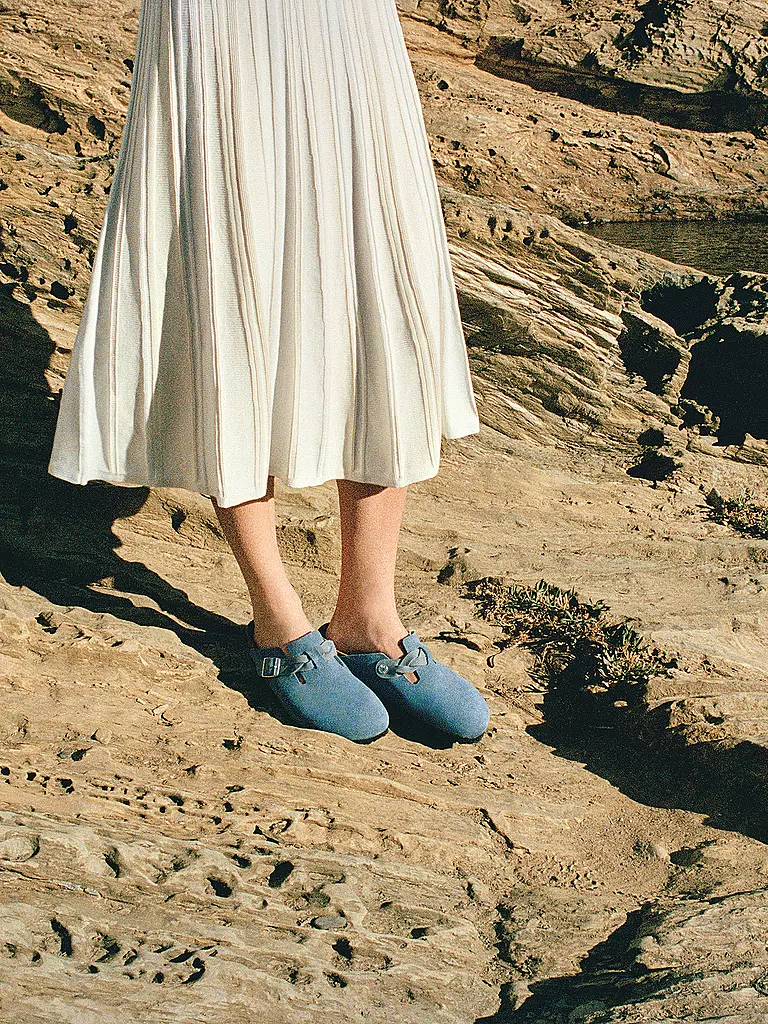 BIRKENSTOCK Clogs BOSTON blau