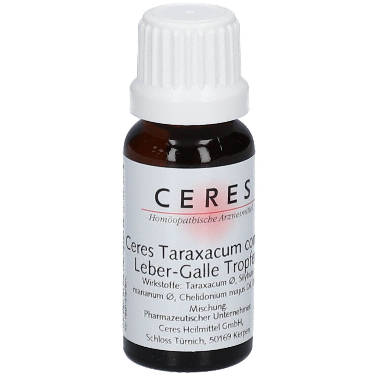 CERES Taraxacum comp. Leber-Galle Tropfen