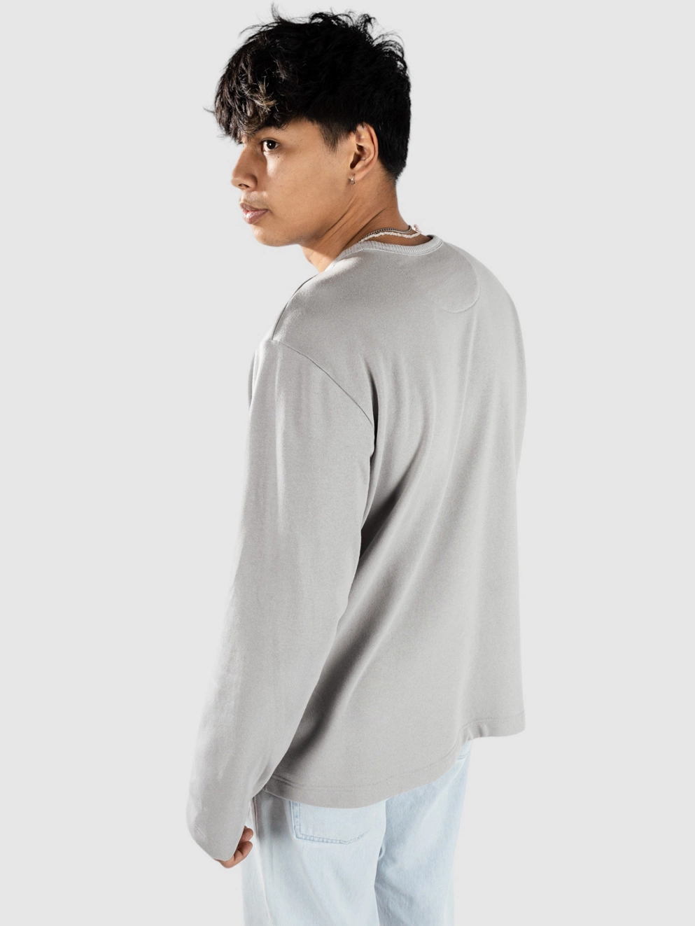 Patagonia LW Unity Fitz Wildrise Crew Sweater salt grey