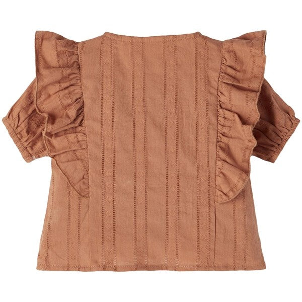 Lil' Atelier Mocha Mousse Hunja Skjorte - Lil'Atelier