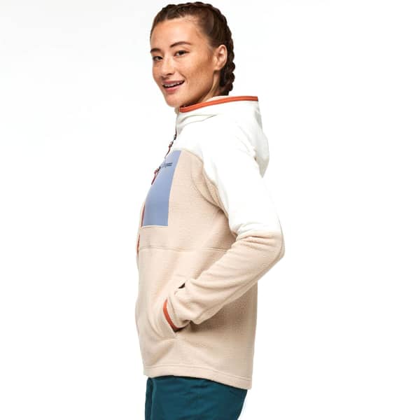 Veste polaire randonnée COTOPAXI ABRAZO FLEECE HOODED FULL-ZIP JKT BONE/OATMEAL