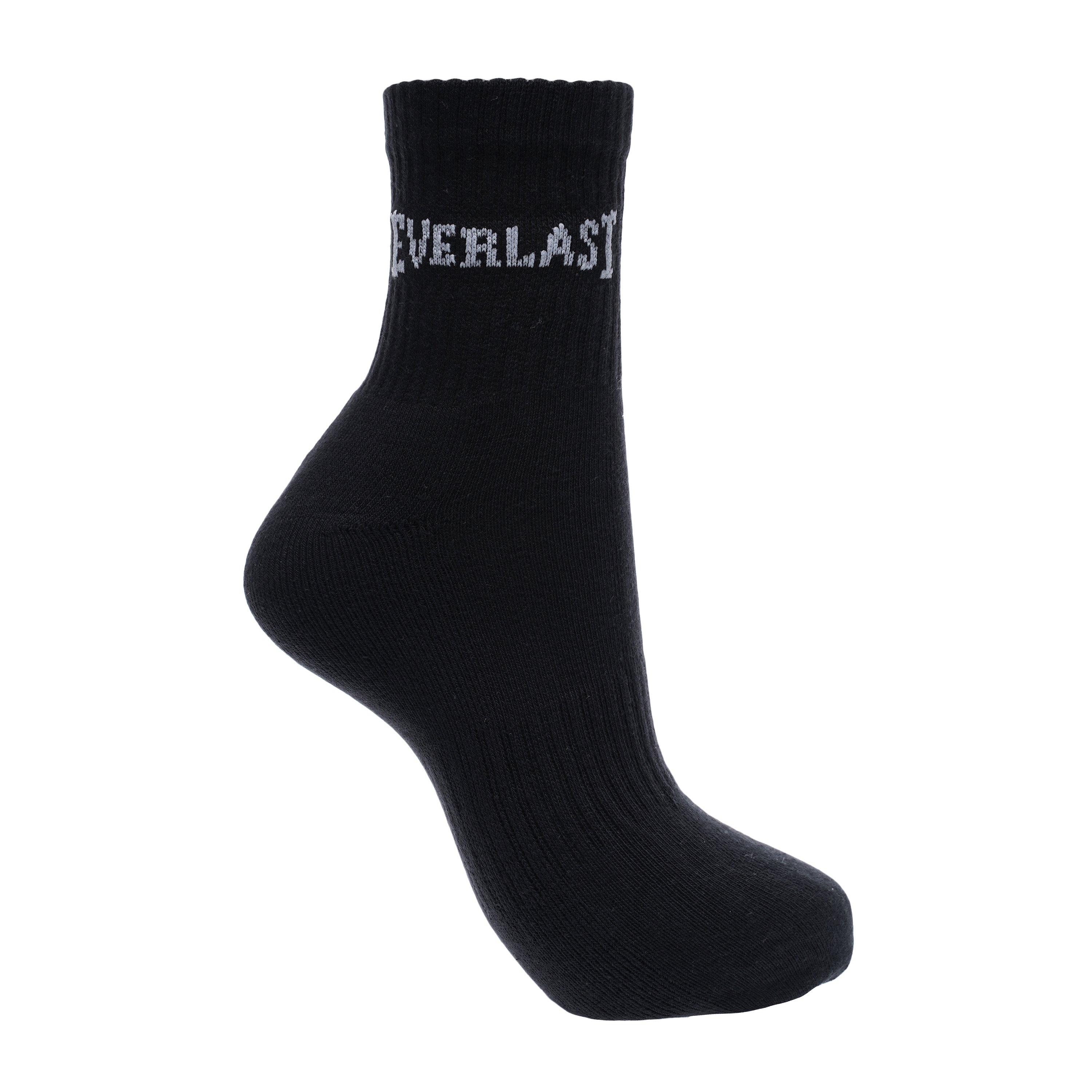 Everlast Quarter Sock 3 Pack Mens