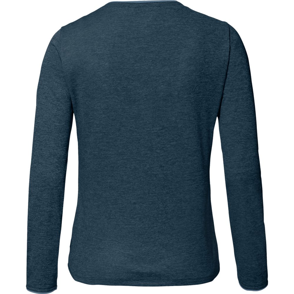 VAUDE Essential Longsleeve Damen dark sea uni