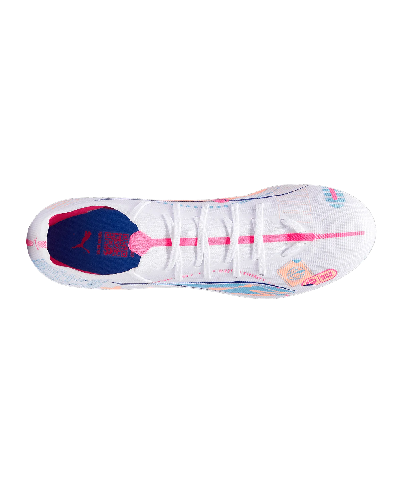 PUMA ULTRA 5 Match FG/AG Volume Up Weiss Blau F01