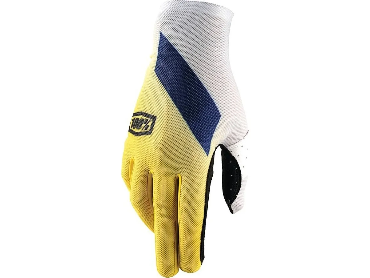 100% CELIUM Handske sort hvid fluo gul størrelse S (håndlængde 181-187 mm) (DWZ)