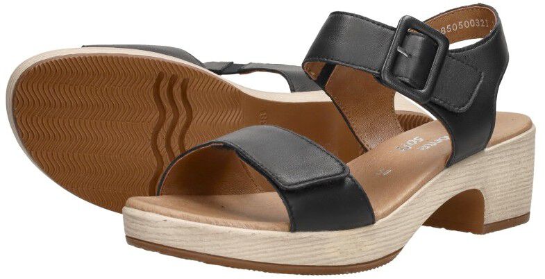 Remonte Sandalen Hak zwart