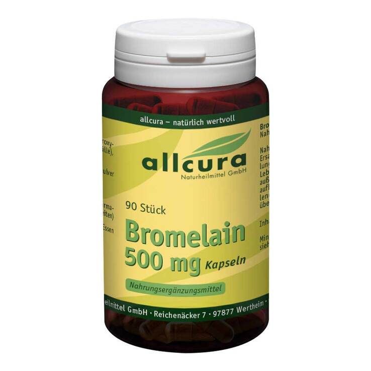 Bromelain 500 mg Kapseln, 90 St