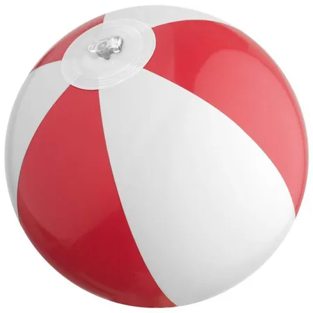Macma Mini Strandball, rot-weiß