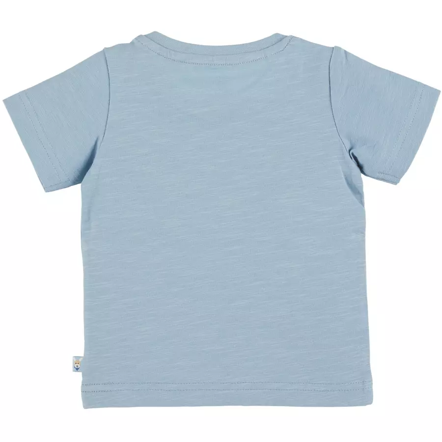 Sterntaler Kurzarm-Shirt Esel Emmi hellblau