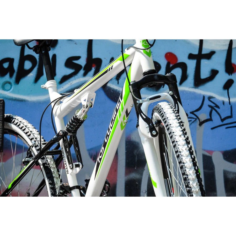 KS Cycling Fully Mountainbike Scrawler 29 Zoll Weiß