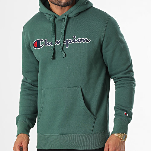 Sweat Capuche 217858 Vert