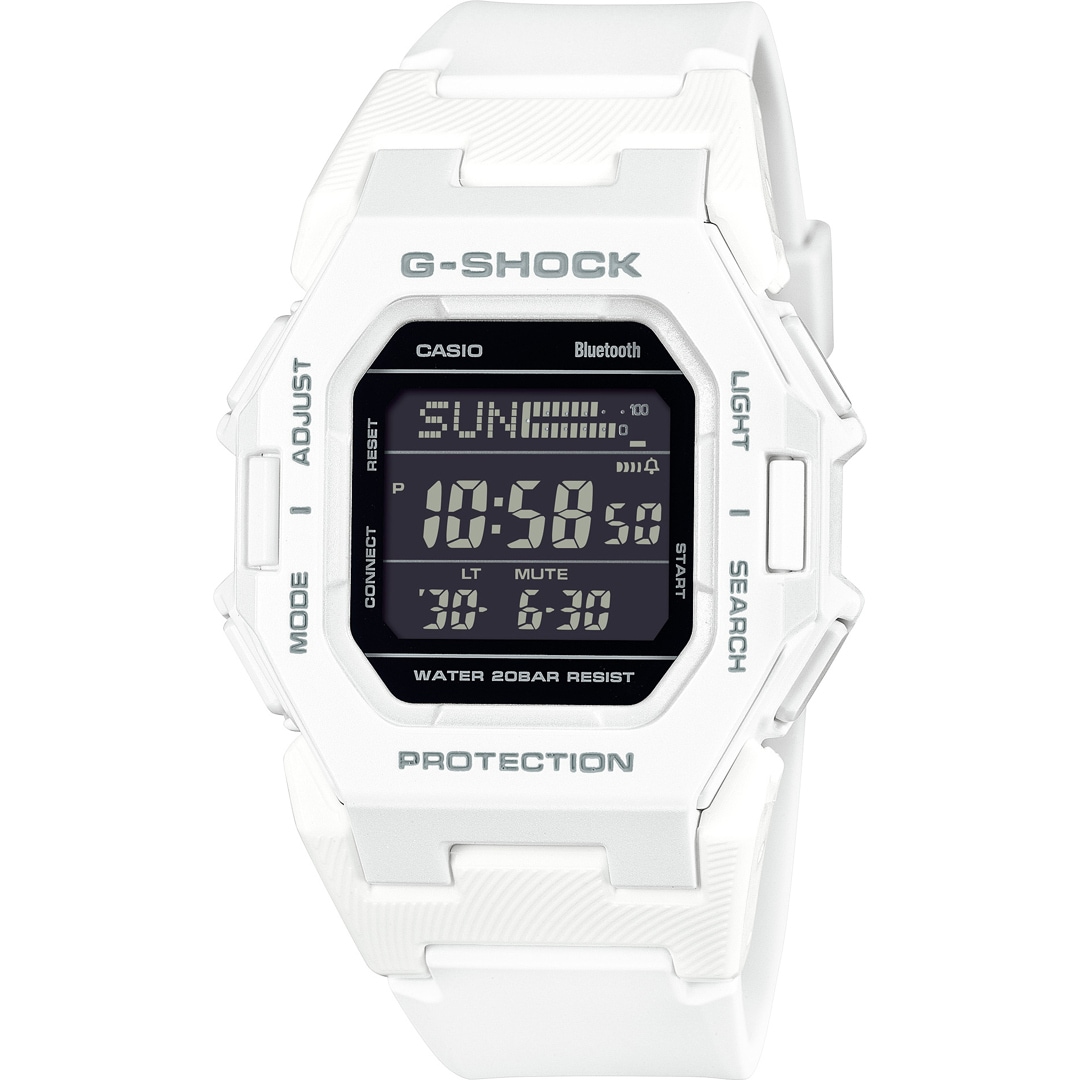 Casio G-Shock G-Squad Bluetooth Weiss