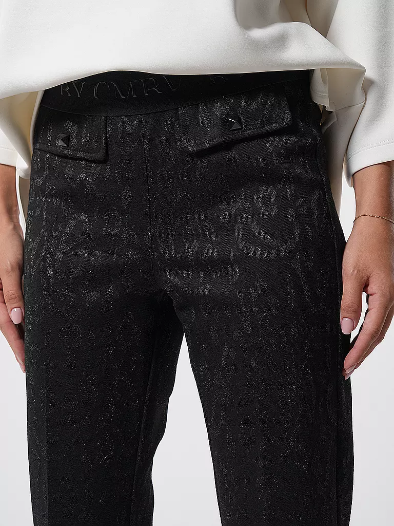 CAMBIO Marlenehose FAITH schwarz
