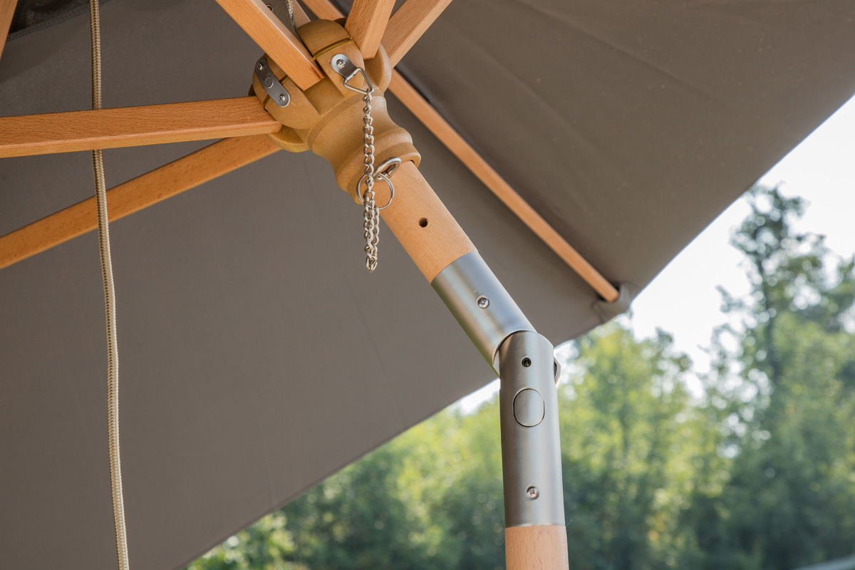 Parasol Edit verstelbaar Grijs