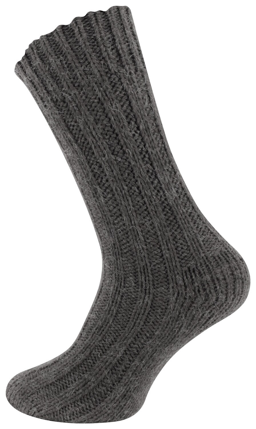 Cotton Prime® 4 Paar Woll-Stricksocken mit ALPAKA Unisex Alpakasocken