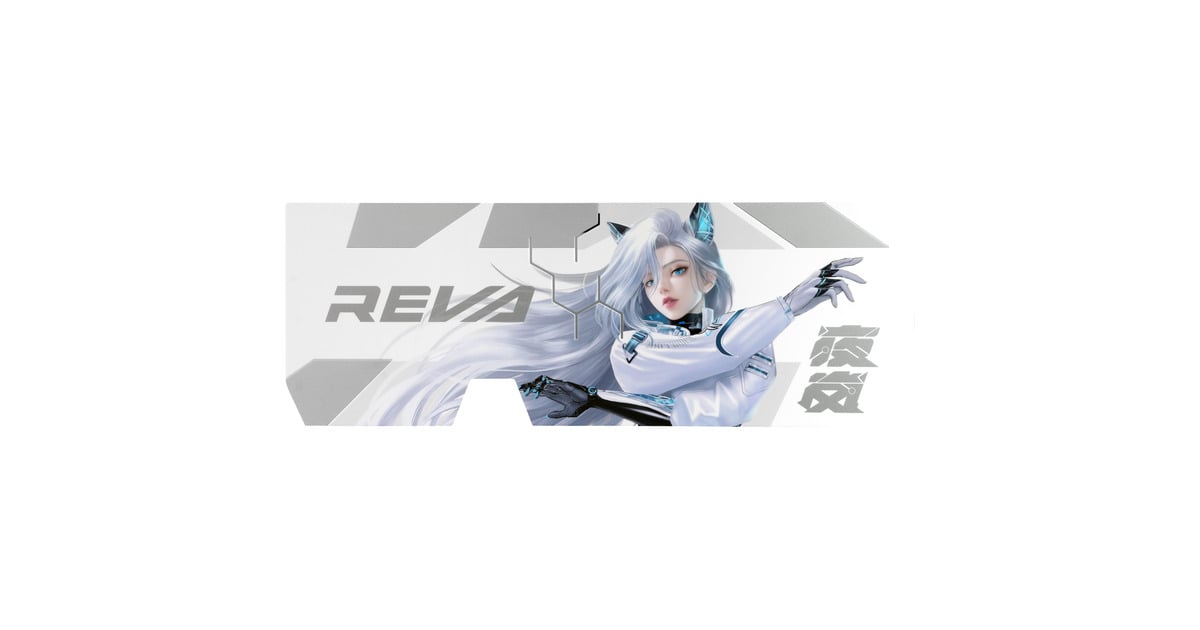 PowerColorRadeon RX 9070 XT Hellhound REVA16GB Limited Edition grafische kaart  (Wit/zwart, RDNA4, GDDR6, 3x DisplayPort, 1x HDMI)