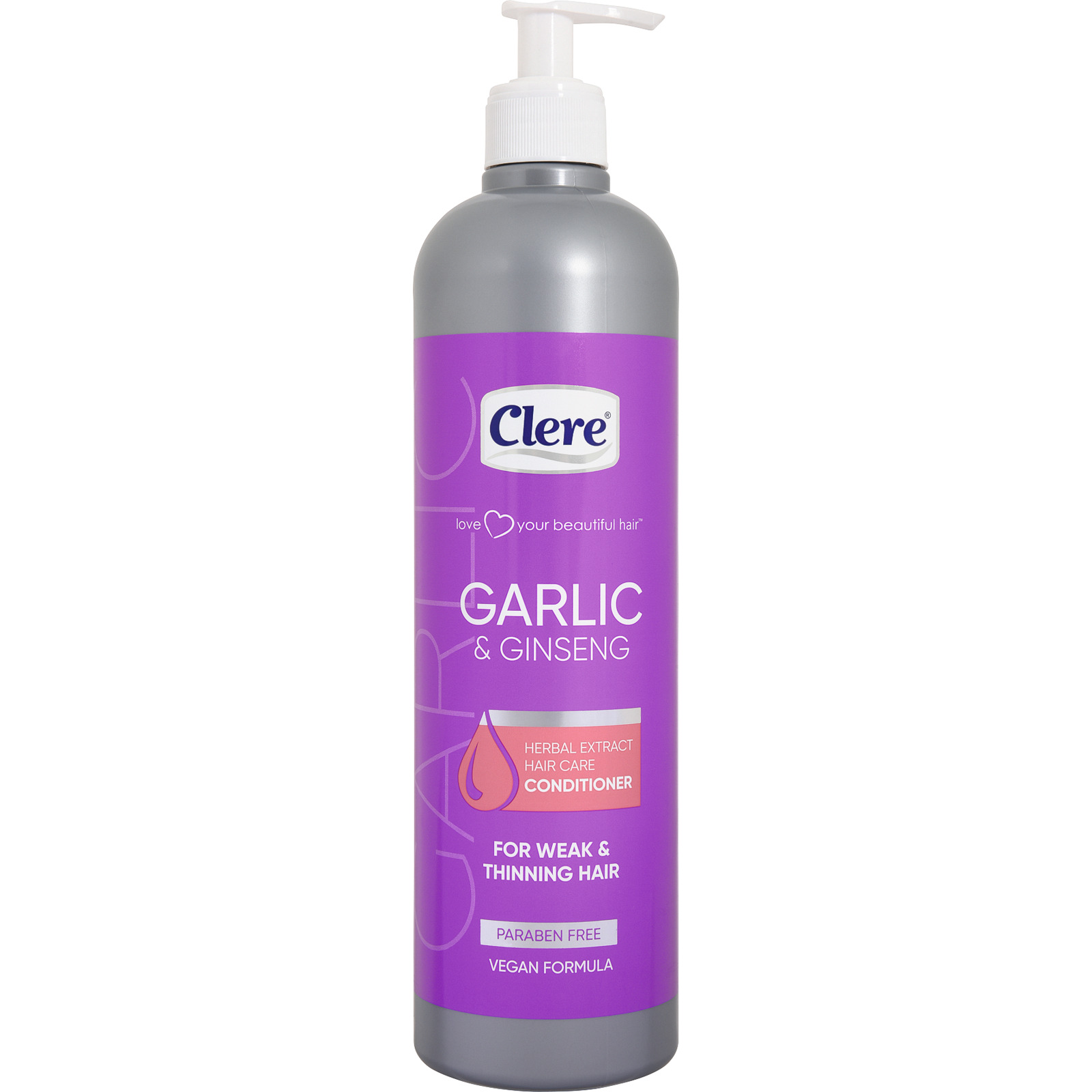 Clere Conditioner Garlic & Ginseng 700 ml
