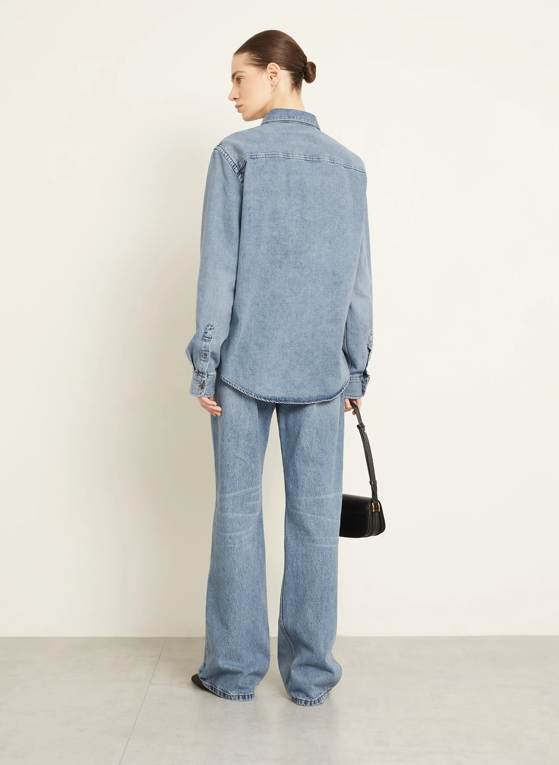 AMI PARIS Jeansbluse
