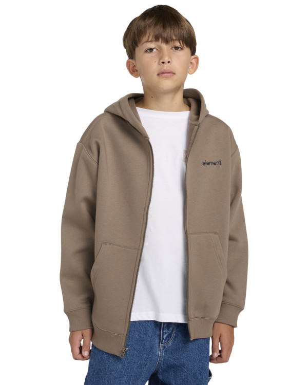 Element Rain Cornell Zip Youth Walnut
