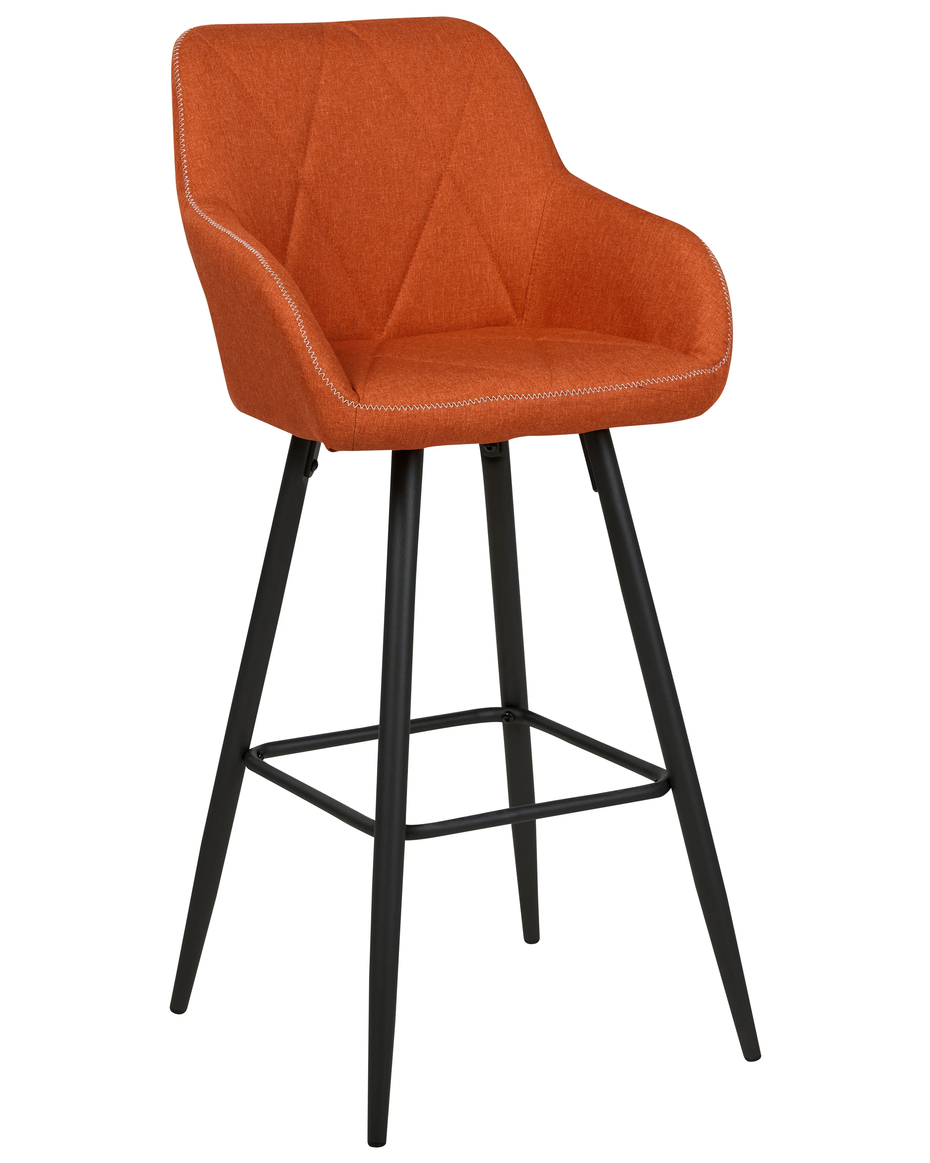 Set van 2 barstoelen DARIEN Oranje