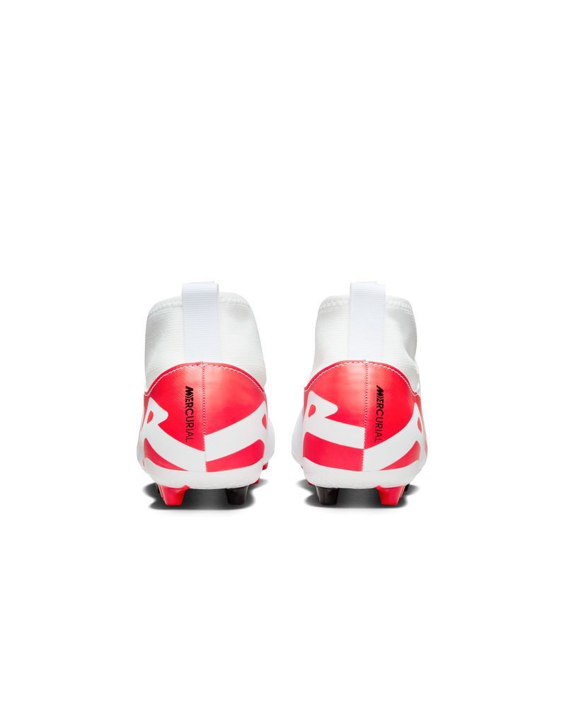 Chaussures de football Nike Mercurial Superfly 9 Academy AG Rouge & Blanc pour enfant