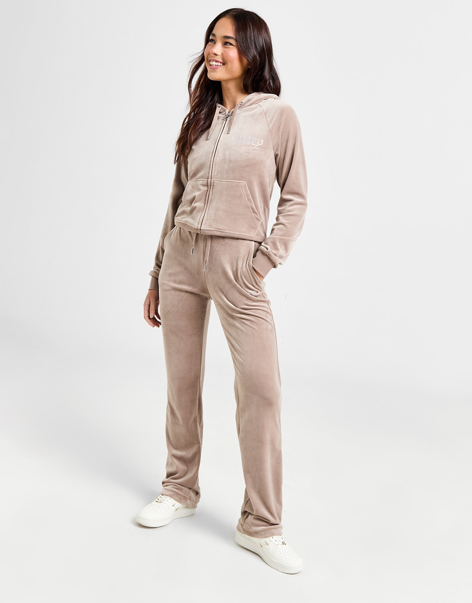 JUICY COUTURE Sweat à Capuche Zippé Diamante Femme