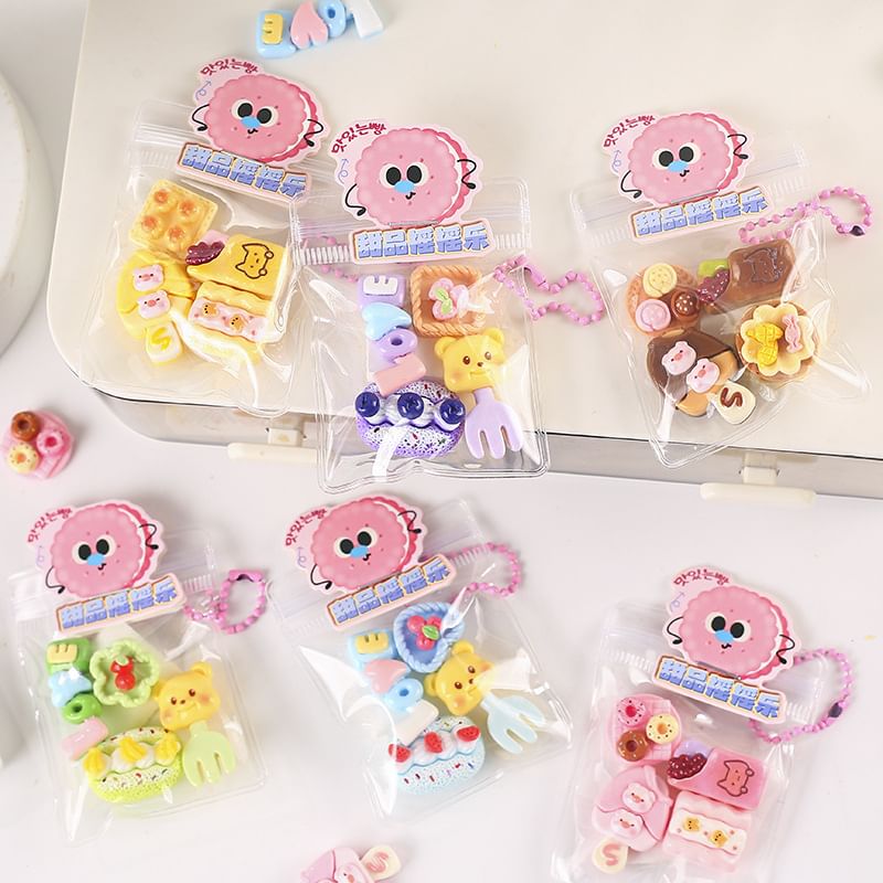 SASHI - Miniatuur sleutelhanger met acryl tashanger (verschillende ontwerpen)