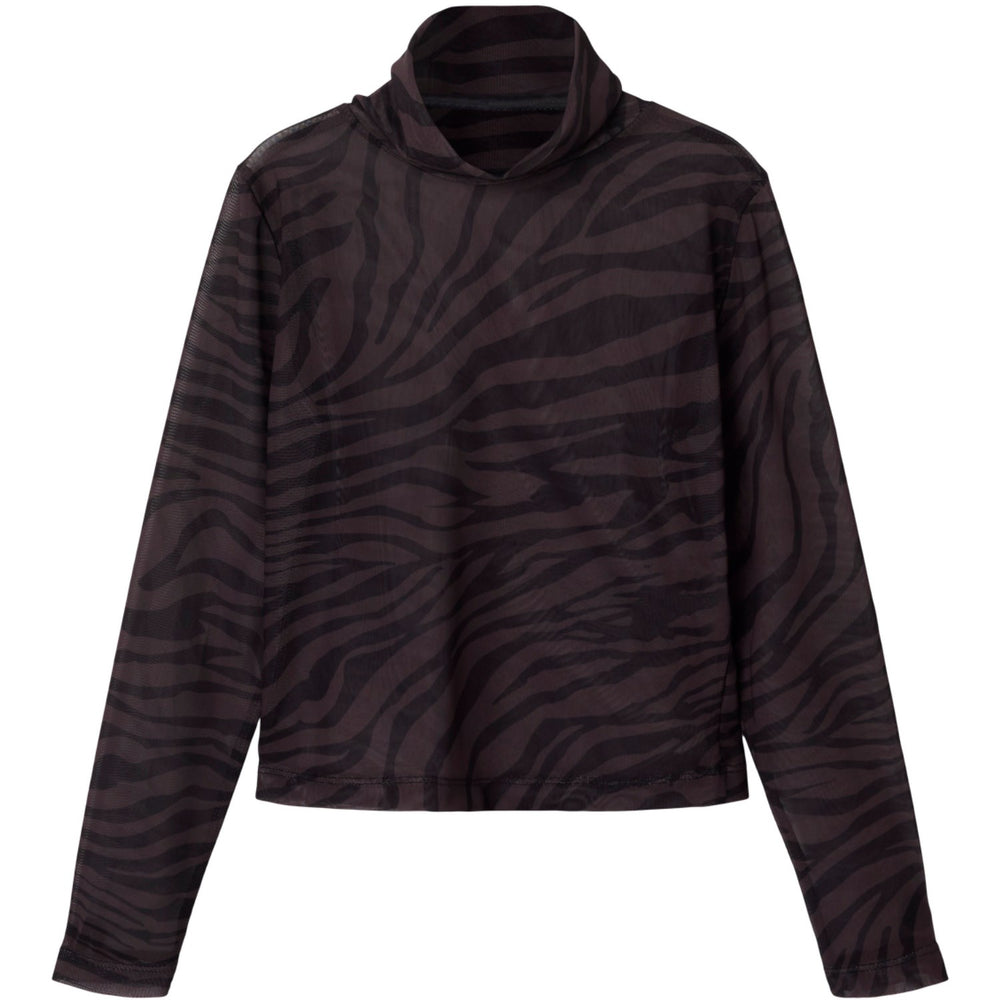Køb Name It Black Zebra Sinna Bluse