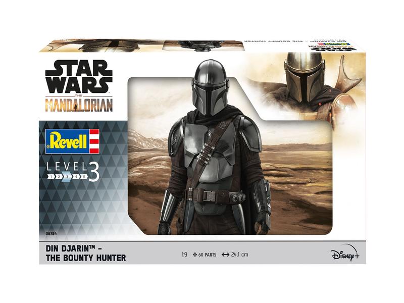 Revell Bausatz Star Wars Mandalorian The Bounty Hunter 1:9 Star Wars the Mandalorian Modellbausatz