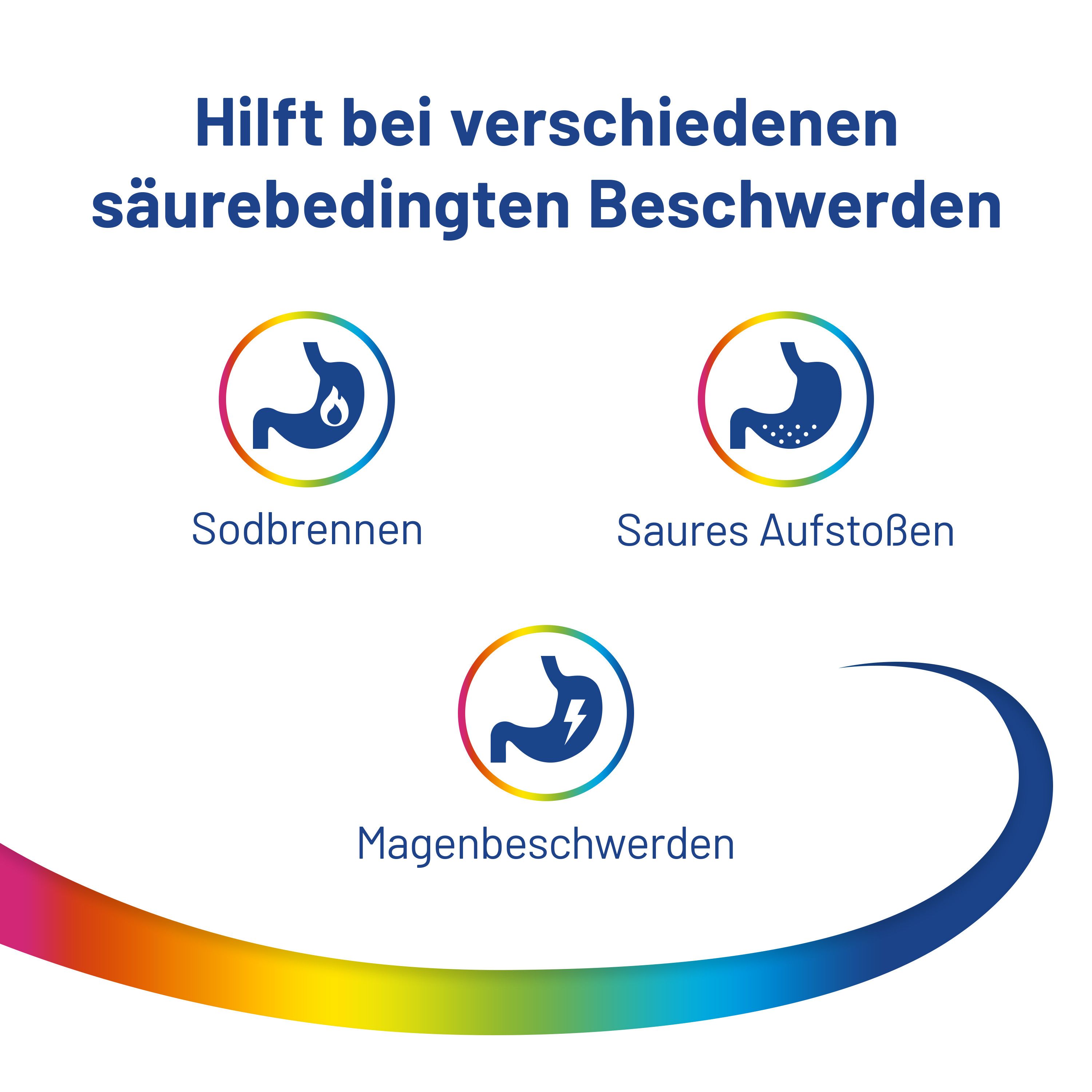 Talcid® Kautabletten schnell gegen Sodbrennen