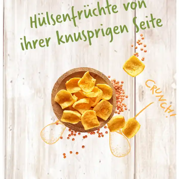 Linsen Chips Paprika