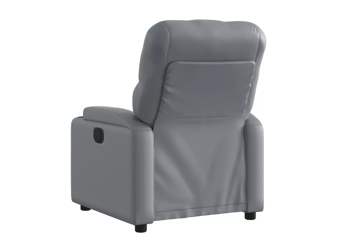 Fauteuil inclinable Gris Similicuir